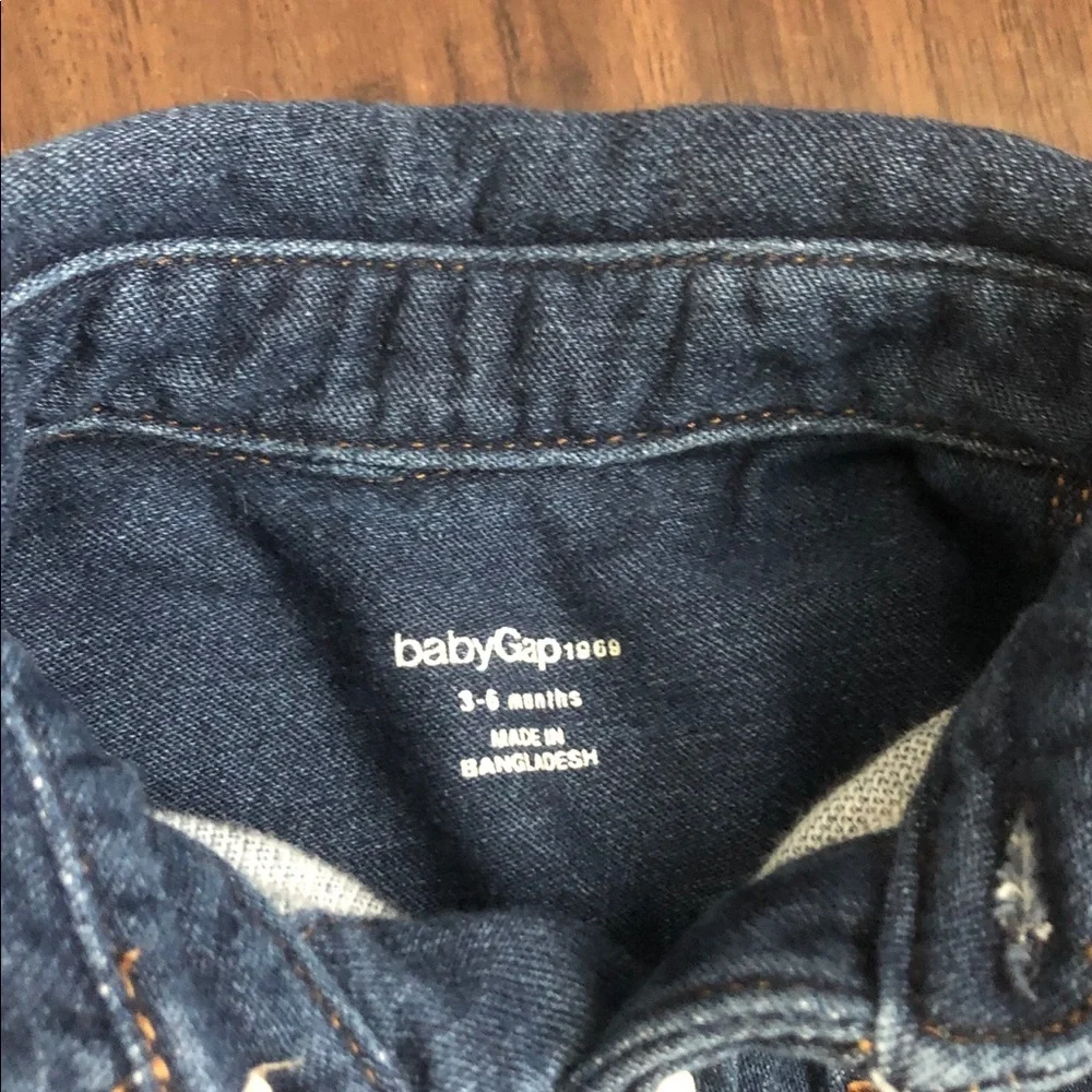 3-6 M GAP Stylish Denim Onesie